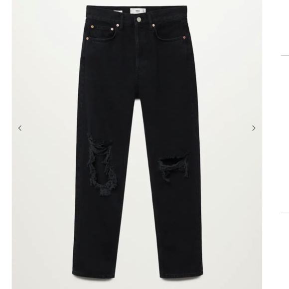 High waist straight jeans - Picture 1 of 5